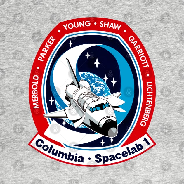NASA STS-9 Spacelab 1 by Mandra